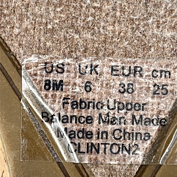 Franco Sarto Clinton Cut Out Tan Cork Wedge Sandal Size 8. MCW2818B - Picture 9 of 9